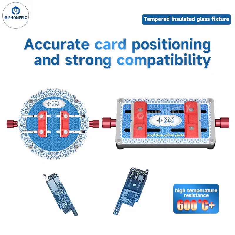 

XZZ GL-01 GL-02 Теплоизоляционное стекло, устойчивое к высоким температурам синтетическое стекло, приспособление для ремонта печатной платы телефона, IC, зажим