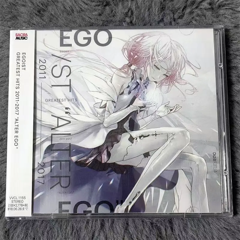 Pop EGOIST Chelly Music CD GREATEST HITS 2011-2017 ALTER EGO Record de música Cosplay Walkman Car Soundtracks Box Party Music Gifts