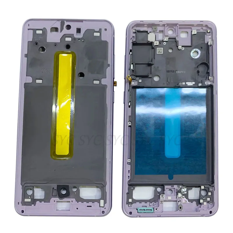 Middle Frame Center Chassis Cover Housing For Samsung S21 FE 5G G990 G990B G990U Phone Metal LCD Frame Repair Parts