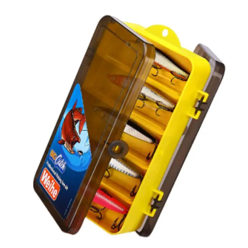 

Fishing Lures Kit Assorted Spinnerbaits Fish Bait 24X Swimbait Tackle Kit With Double-Sided Storage Fishing Accessories For