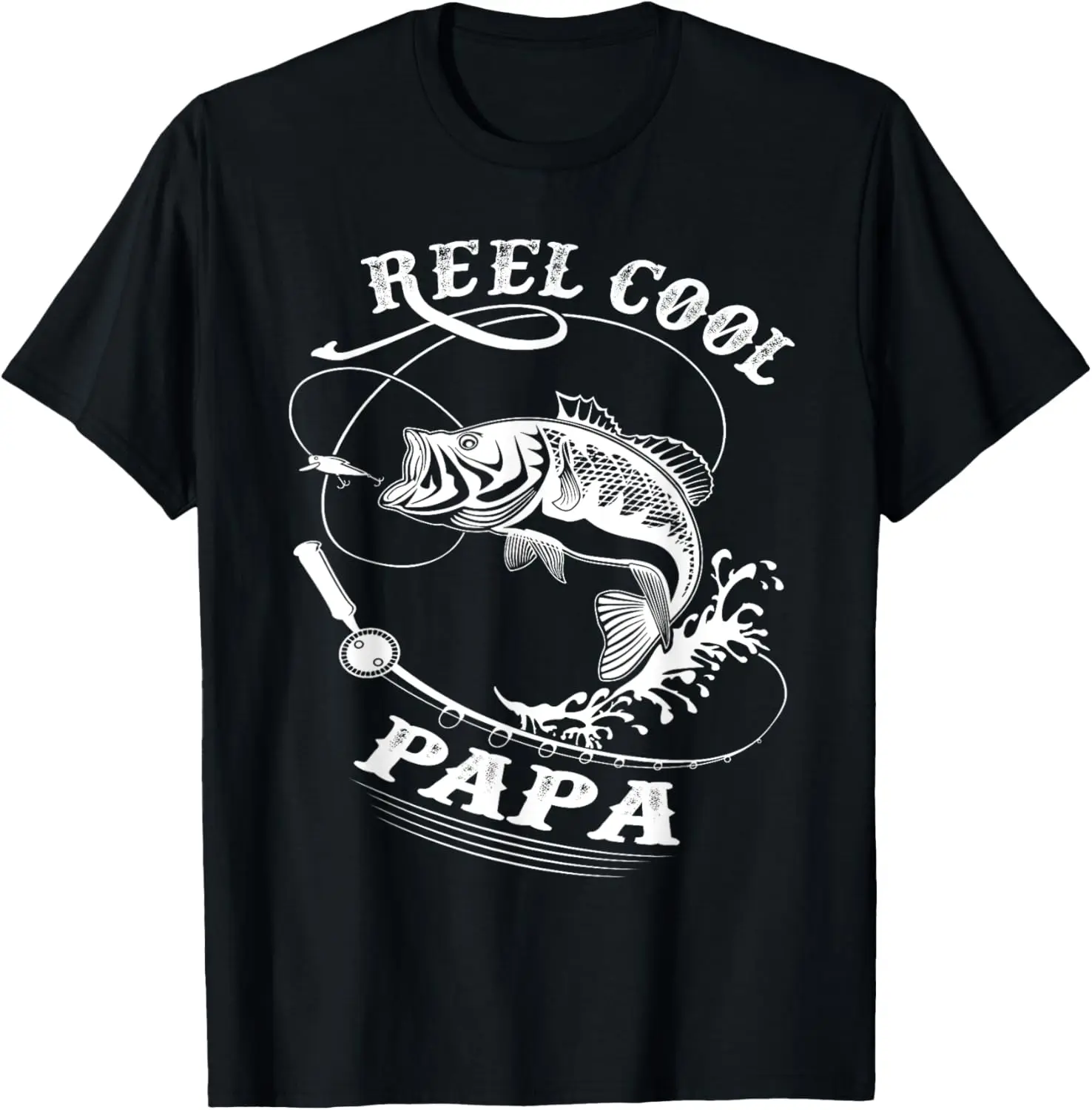 

Reel Cool Papa T-Shirt for Fishing Nature Lovers