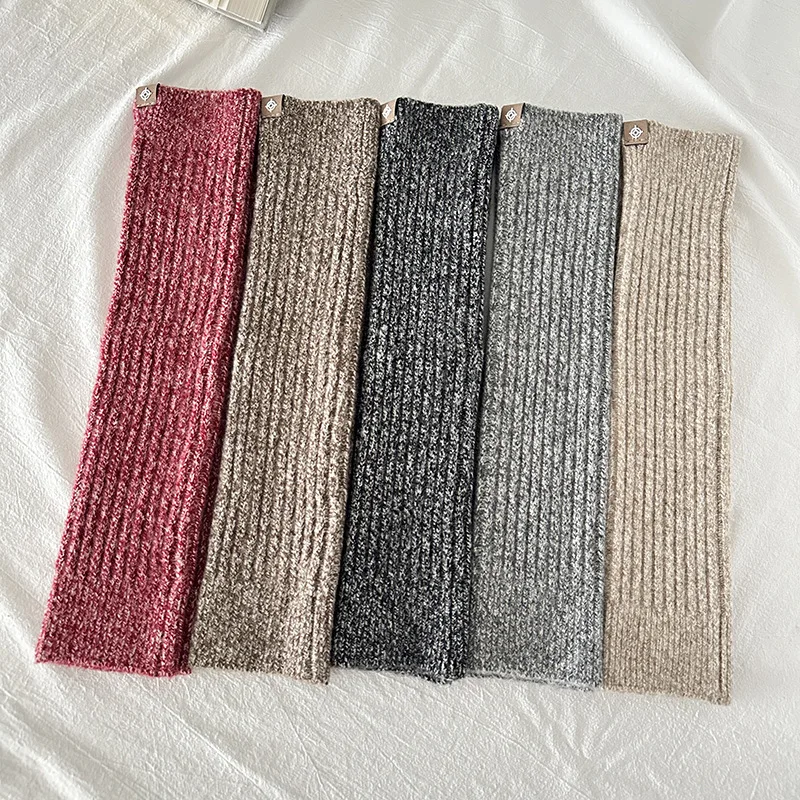 

Набор носков из шерстяной смеси для женщин, новые вязаные носки средней длины, универсальные теплые носки в японском и корейском стиле, осень/зима.