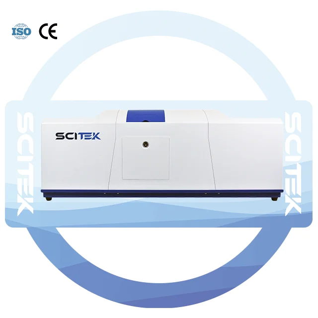 Laser Particle Size Analyzer Wet & Dry Dispersion Method  He-Ne Laser Make Illuminant Automatic Centering for Lab