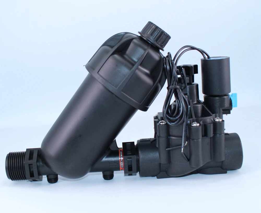 Smart Control Zones Saves time with pre-assembled valve filter