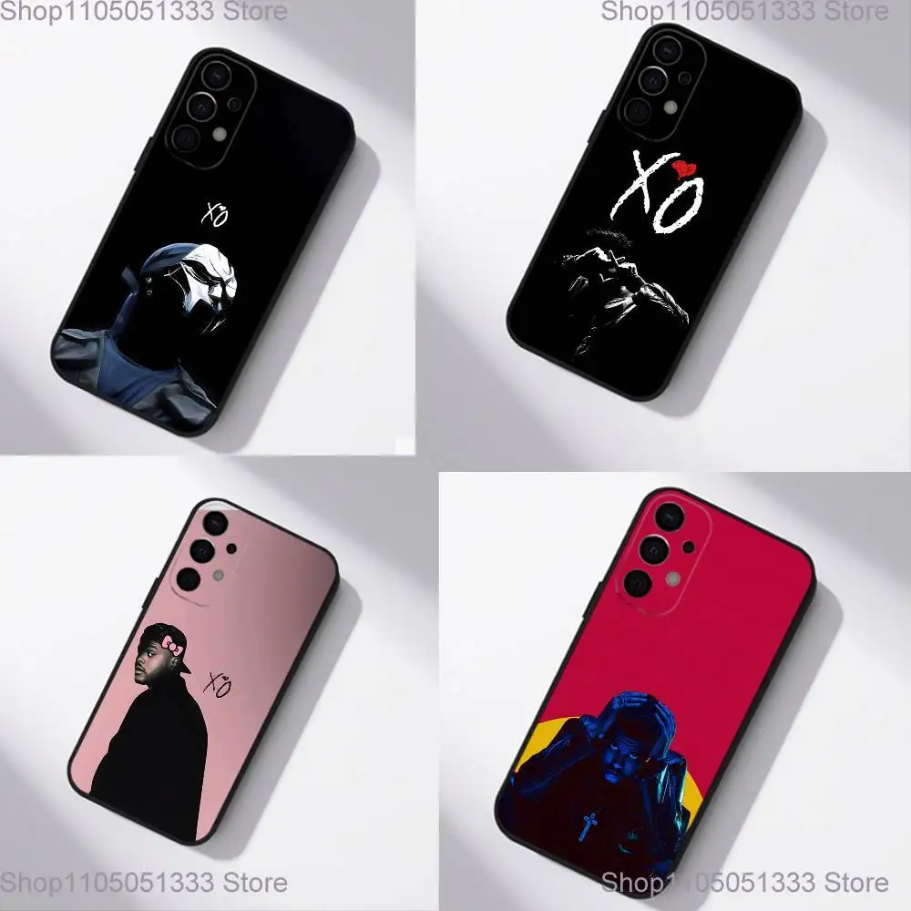 

The W-Weeknd XO Singer Phone Case For Samsung S25,S24,S21,S22,S23,S30,Ultra,S20,Plus,Fe,Lite,5G Black Cover