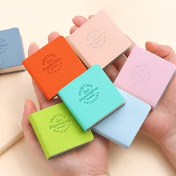 Mini çizim kitabı kare suluboya Sketchbook kalın kağıt GSM 200g 3 kitap boyama kağıt iş gevşeme sanat malzemeleri