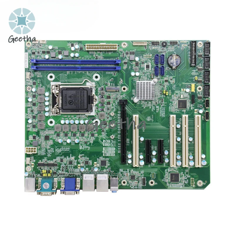 For High Stability ATX Industrial Motherboard with H420E Chipset Support Intel 10th Gen Processors NVMe SSD 6 RS485 COM