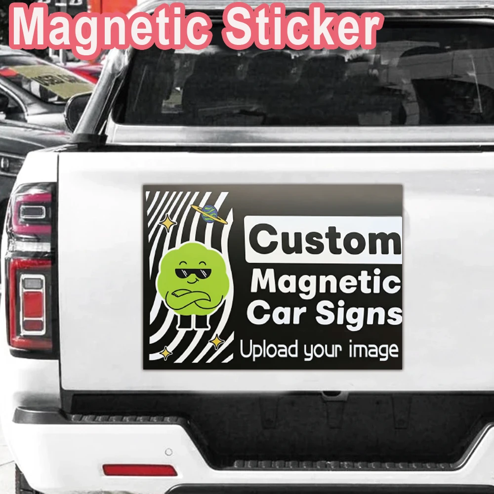 1pc cool Custom Car Magnets Personality Bumper Sticker Custom Car Magnet Logo Custom Magnetic Sticker Car Magnetic Sticker