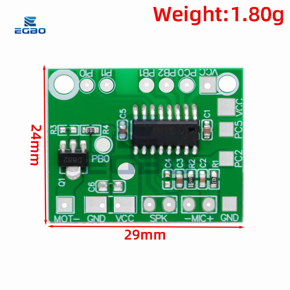 لتقوم بها بنفسك تسجيل صوتي تشغيل ذكي الصوت IC مجلس وحدة تغيير الصوت لعبة هدية المساعدون تيار مستمر 3 فولت-5 فولت