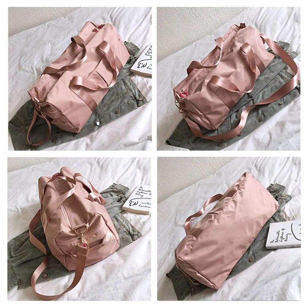 Women Overnight Yoga Travel Handbag Sport Duffle Bag Weekend Package Luggage Bags