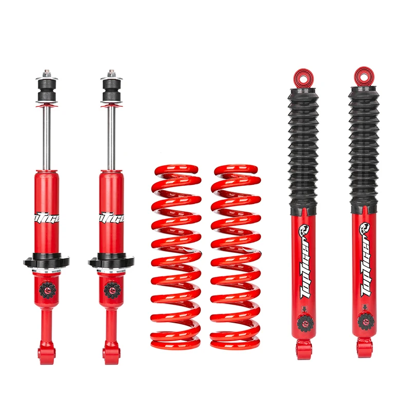 Off Road Shock Absorber For Ford Ranger PXIII Adjustable Coil Spring 2 Inch Lift Kit