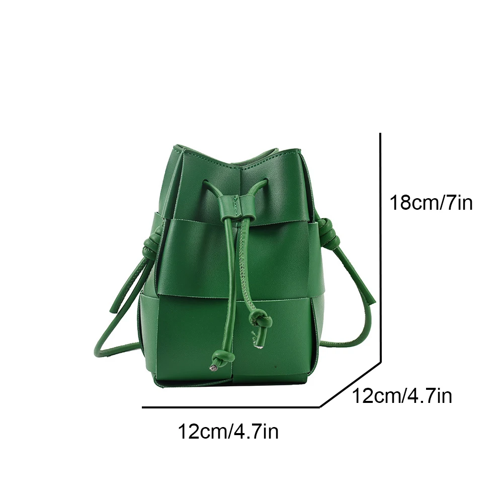 Nadaje się do damskich mini torebek wiadro ze sznurkiem, plecionych torebek o minimalistycznym designie i toreb crossbody na jedno ramię-ll