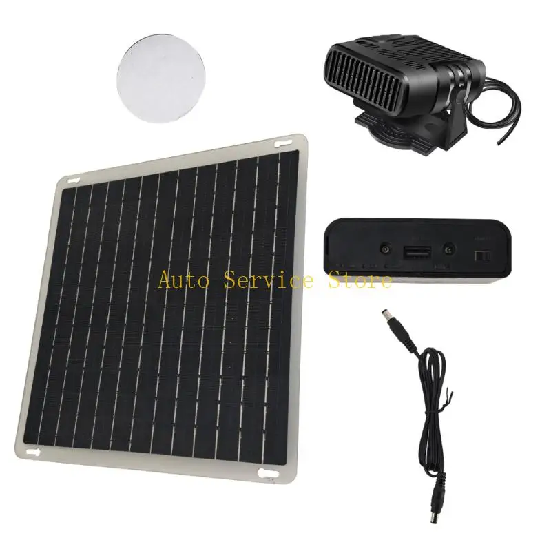 462A High Efficiency 10W Solar Panel Heater for Windshield Ice Melting & Defrosting