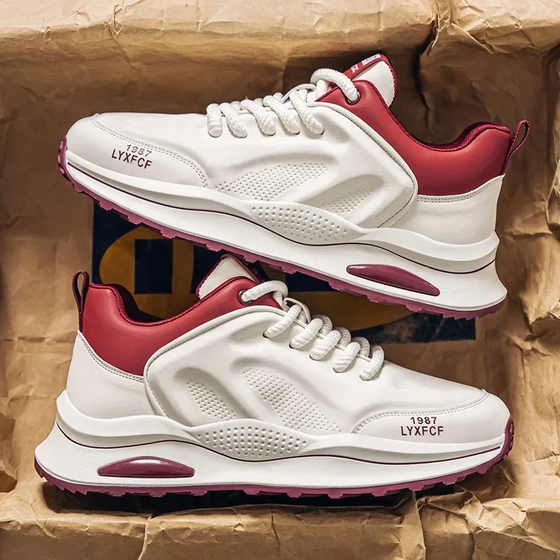 

Short and chubby sports men's designer covered fashionable casual shoes