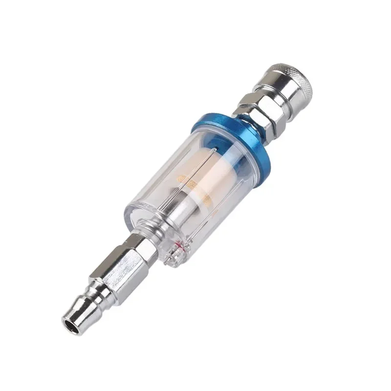1/5PCS European Style 1/4'' Water Oil Separator Air Filter Moisture Trap For Compressor Spray Paint Gun Tool Pressure Parts - Image 2