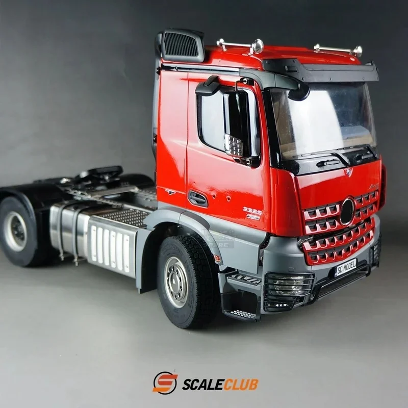 Scaleclub Model  1/14 For Mercedes Benz 3363 AROCS 4x4 4x2 Full Metal Chassis For Tamiya  RC Trailer Tipper Car Diy Parts