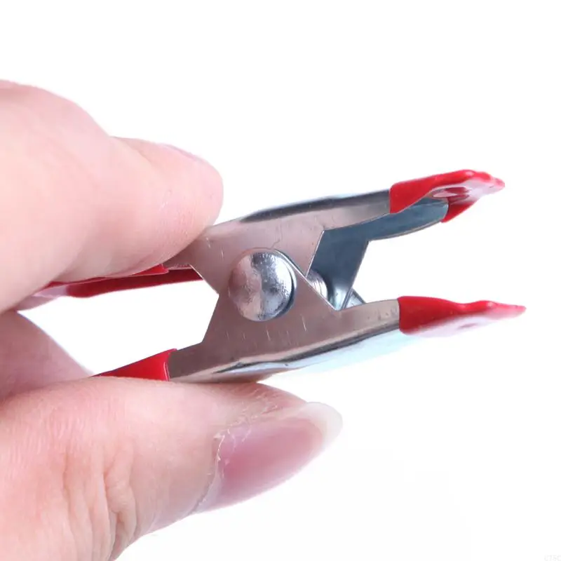 U75C NEU 10 PCS METALL FINDERSCHLALLEN 2 "CLIP für weiche Kunststoffspitzen Grip Photos