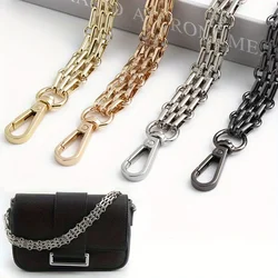 1PC Metal Chain Wallet Handle Shoulder Strap Replacement High-end Women's Bag Leather Goods Five-row Extended Crossbody Chain