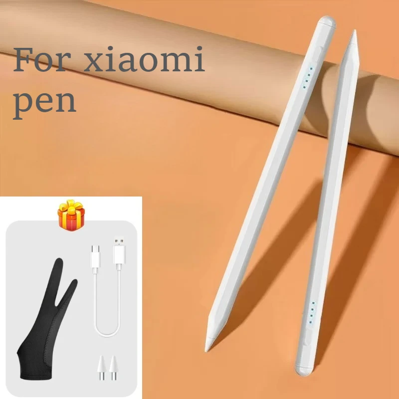 

Стилус для Samsung, Huawei, Xiaomi, универсальный, с защитой от случайных касаний, тонкий наконечник, перезаряжаемый, без задержек, для Android