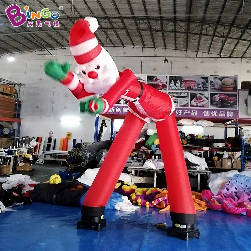 6mH Inflatable Christmas Air Dancer Inflatable ของเล่น Inflatable ตกแต่งคริสต์มาสกลางแจ้งสําหรับขาย-ของเล่น