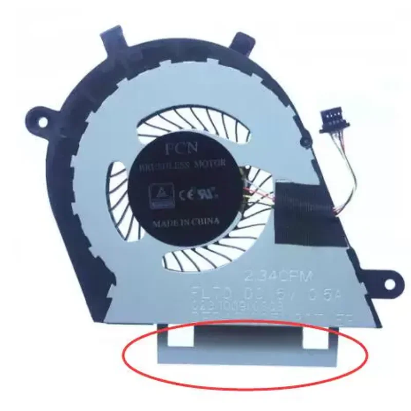 Fan for Dell Inspiron 7370 13-7373 7380 0DJFK0 0W8DC0 DFB451005M20T