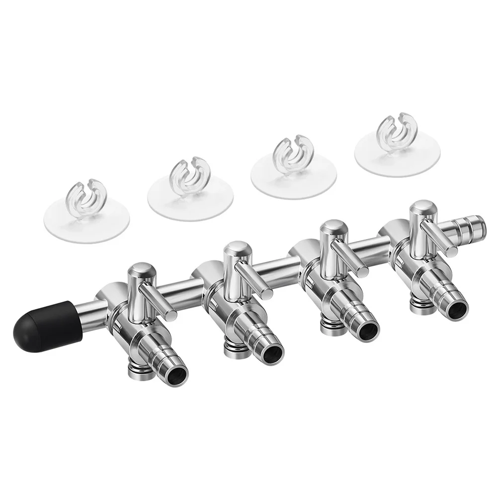 

Regulating Valve Oxygen Distributor Flow Control for Aquarium Fish Tank Airline Pump Accessories Durability