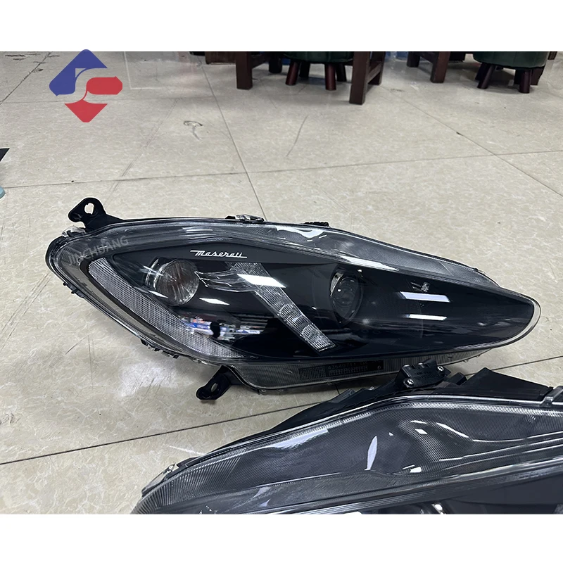 High Quality Factory Wholesale Led Headlights Black Background Headlight Assembly for Maserati GT GTS Car Light Front Headlight