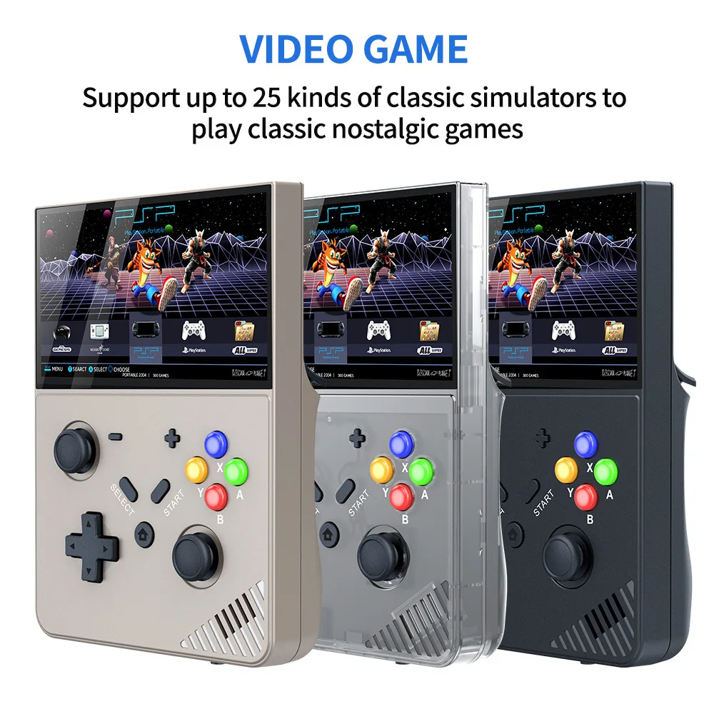 

M18 R43 PRO Retro Handheld Game Console 4.3-Inch LCD Screen Hand Held Video Games System Ideal Gift For Kids Game Lovers