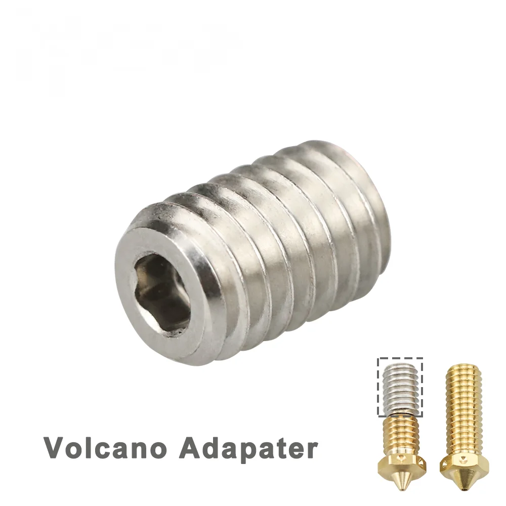 

Адаптеры V6 Volcano Hotend, медная насадка с высоким потоком, магнитный соединитель, сопла V6 с поддержкой высокой температуры