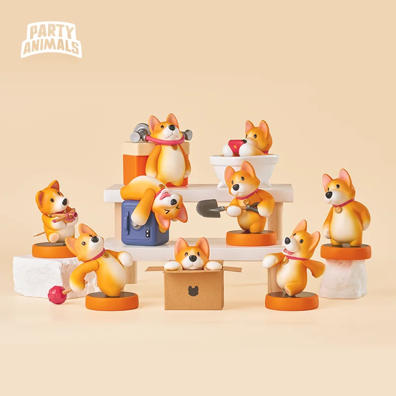 

Официальная серия Party Animals: Приключения Немо — коллекционная фигурка-сюрприз из ПВХ, милый зверюшка, модная игрушка, подарок для фанатов