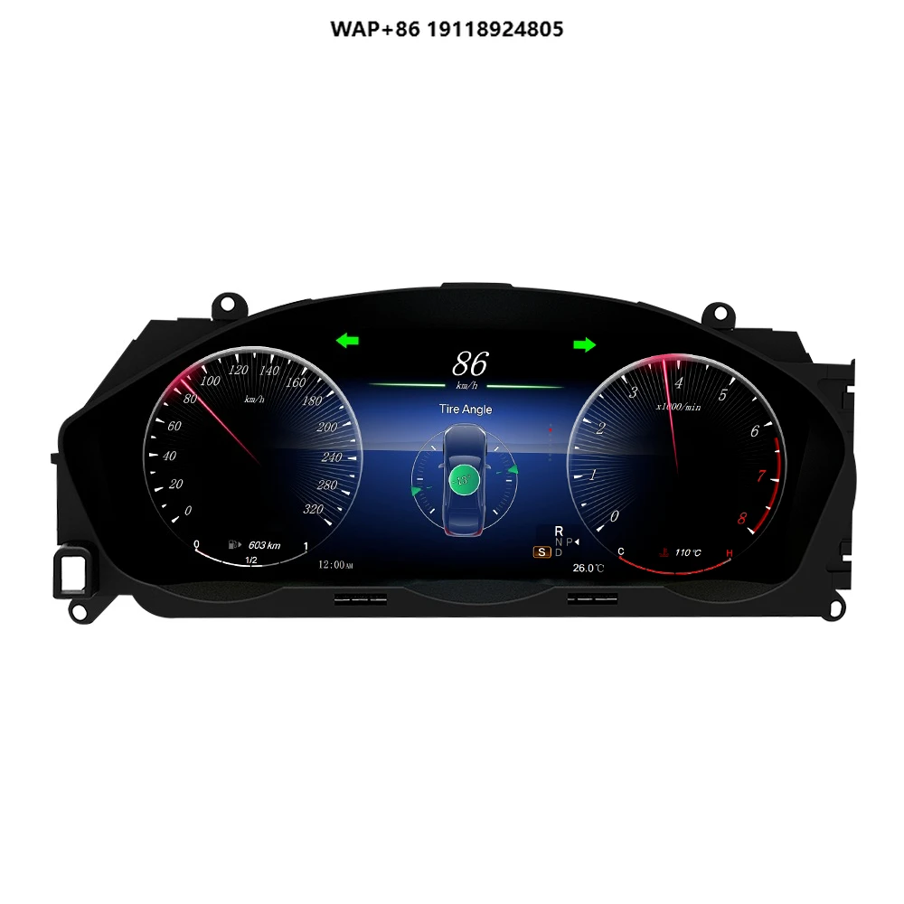 

Cluster Virtual Lcd Dashboard for C W204 2011-2014 Instrument Display Speedometer Screen Multimedia Player