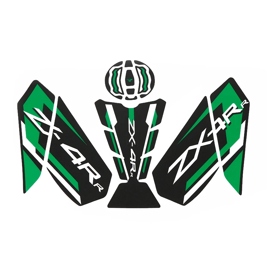 

Для Kawasaki ZX400 Ninja ZX-4RR ZX4RR ABS 2023-2025 мотоциклетная накладка на топливный бак, топливная наколенница, противоскользящая накладка, боковая