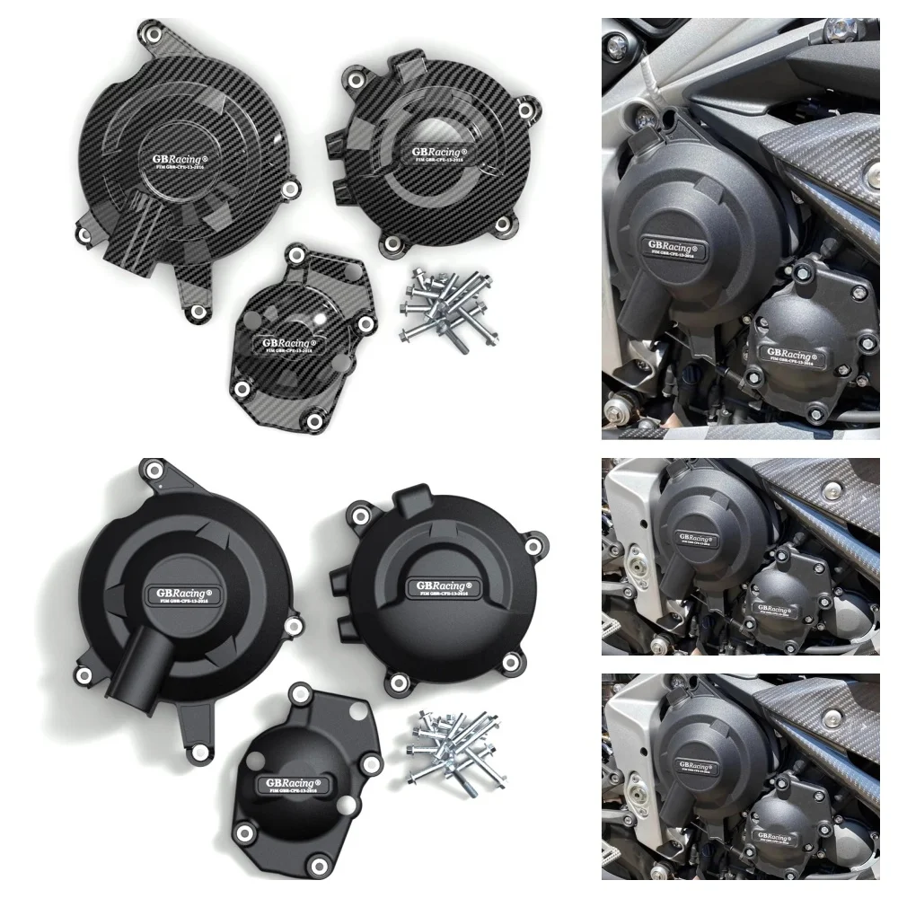 

765 S R RS 765R 765RS 2023-2024 For GBRacing Motorcycles Engine Protection Cover For Triumph Street Triple 765 S R RS 765R 765RS