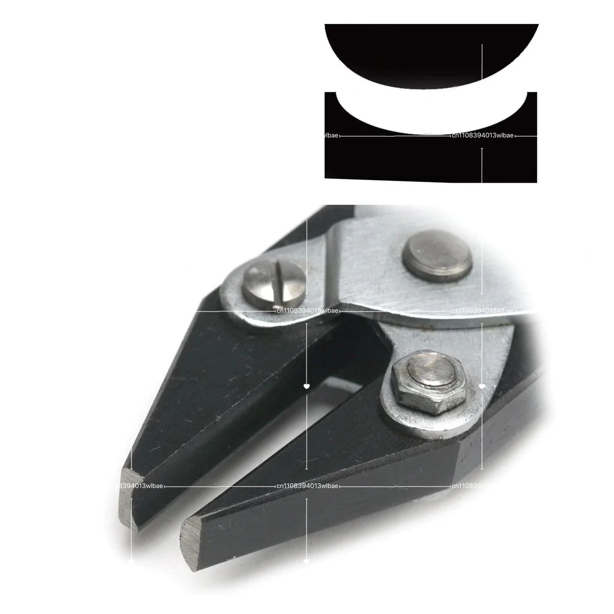 Parallel Pliers, Flat Mouth, for Jewelry