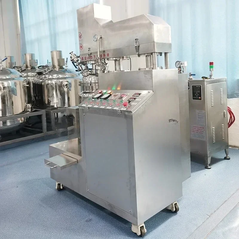 Small Volume Laboratory Homogenizer Mixer Cosm etic From Factory Direct Sales Cosm etics Production Equipment