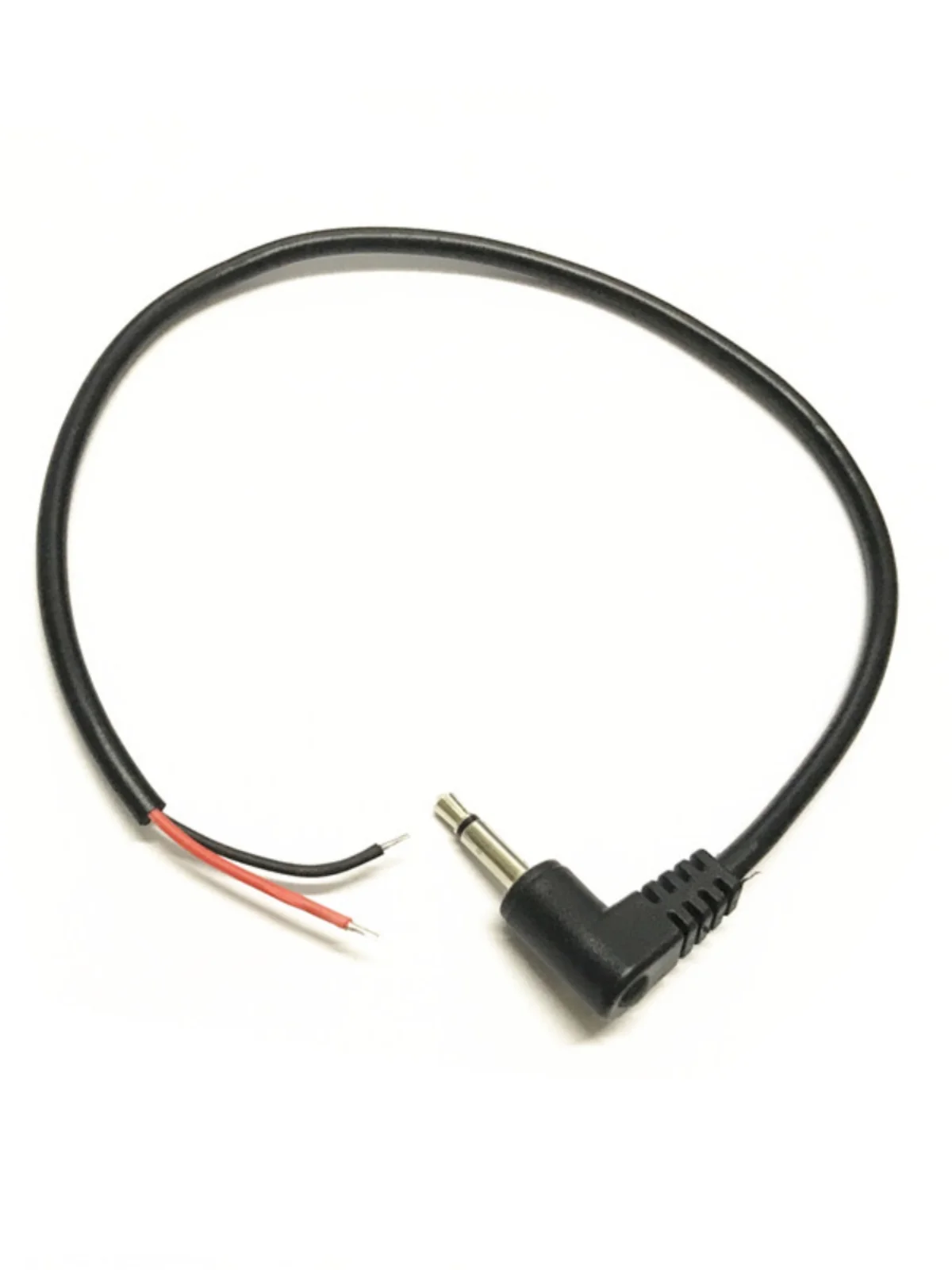 Mono 3.5 Mm Audio Public Interface 2-cored Soldered Tin Wire Semi-finished Elbow 90 ° Right Angle Audio Wire