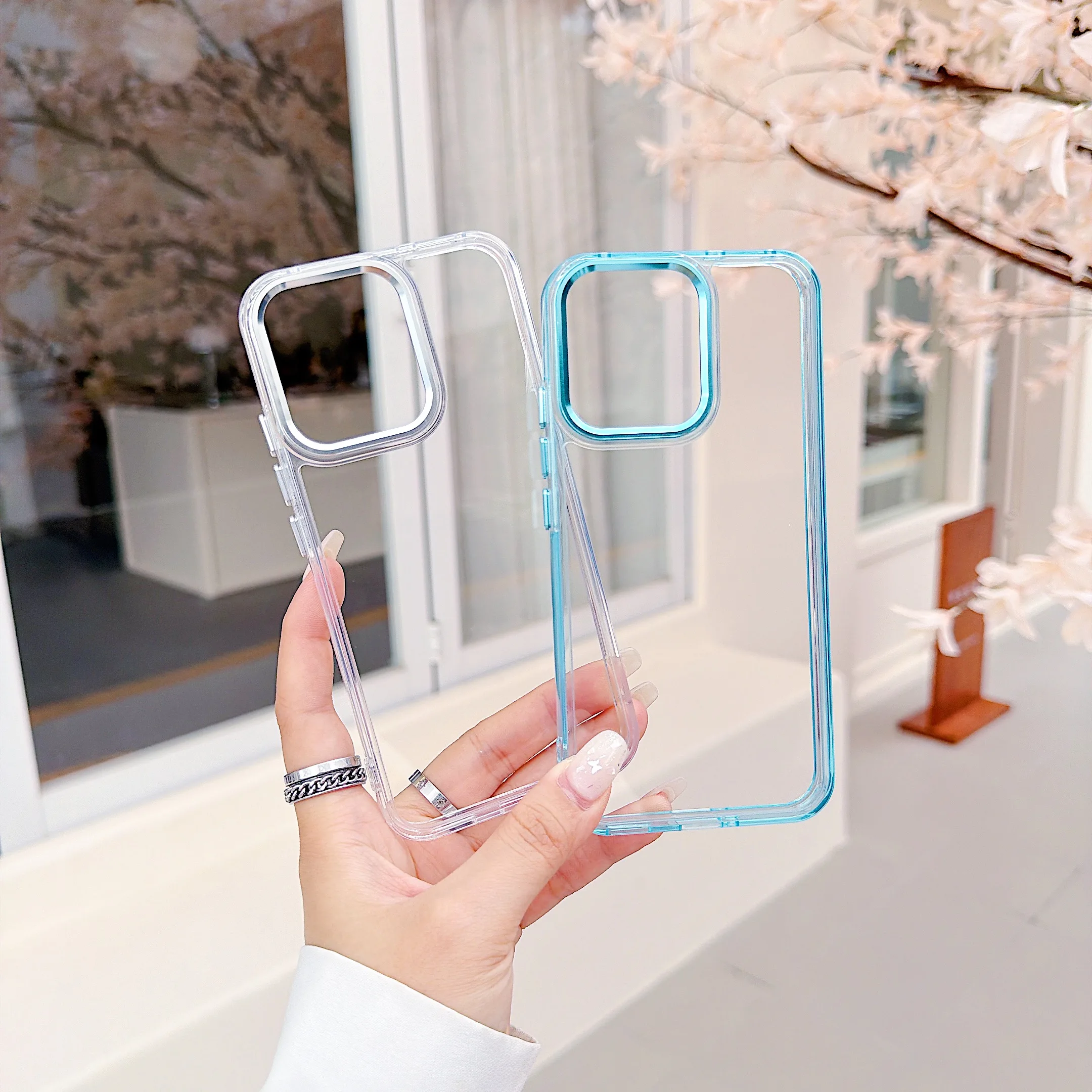 Прозрачный противоударный чехо – обзор и цена Clear Shockproof Bumper Case