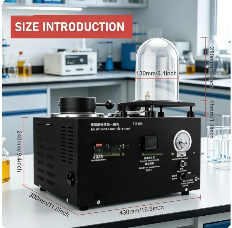

3-in-1 Vacuum Melting Casting Machine 1-3kg 1800W, Precious Metal Refining Jewelry Casting Tool 110V/220V