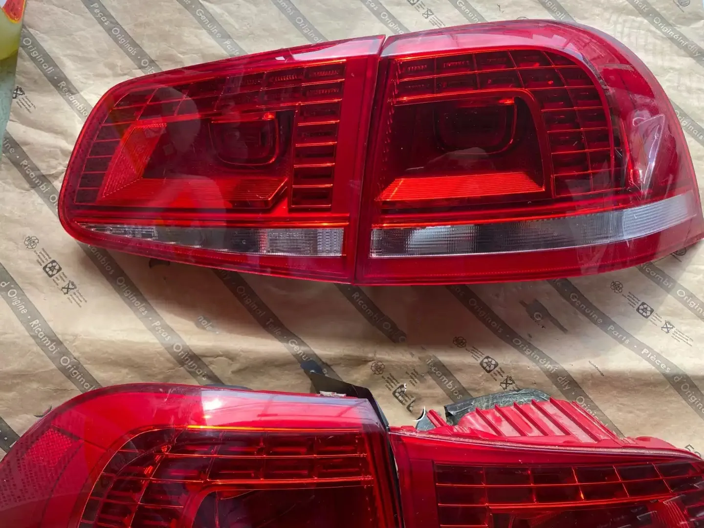 Luces traseras LED para coche, lámpara trasera para Volkswagen Touareg 2011-2017