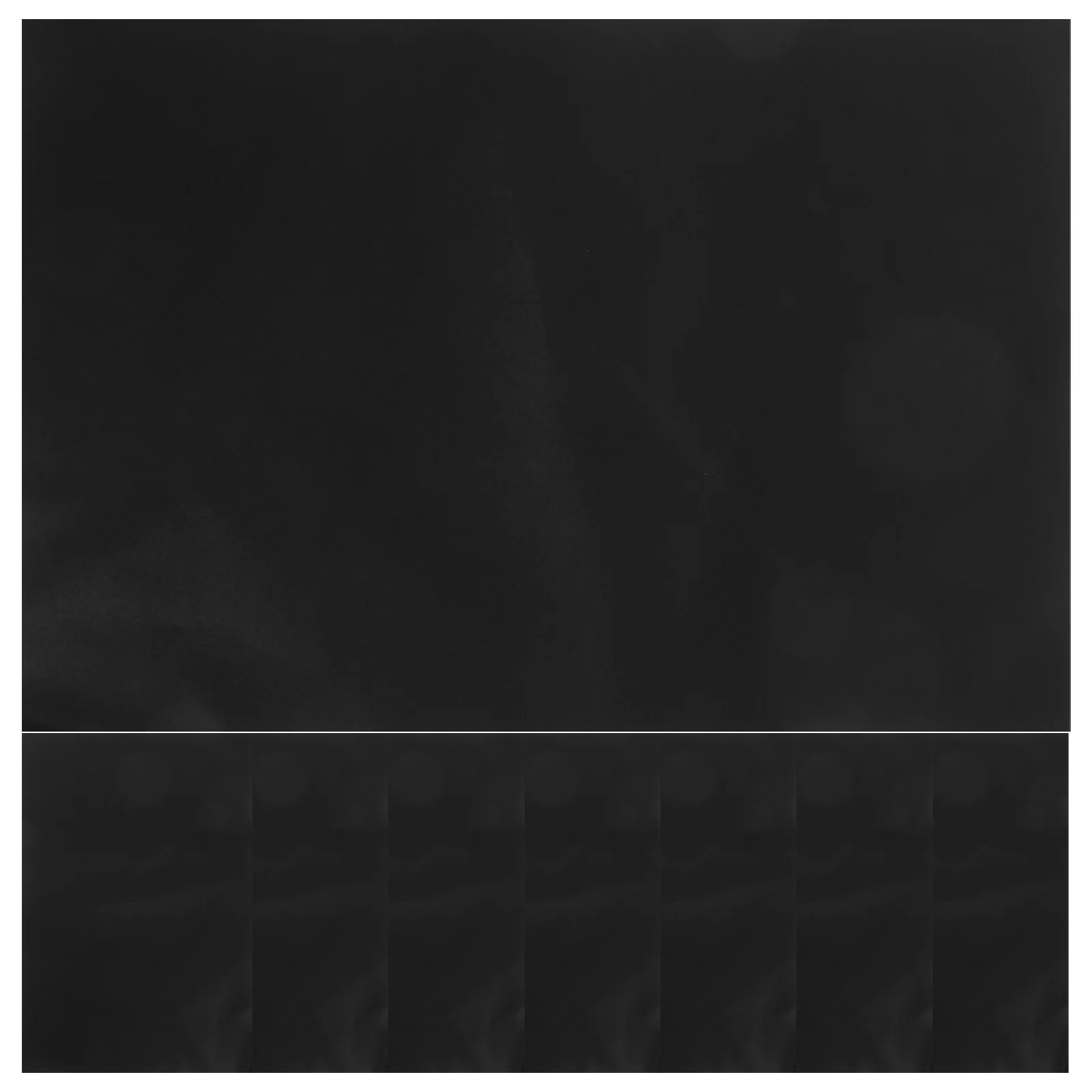 8 Stück 30 x 20 cm große Tafel-Wandaufkleber, einfach abziehbar, schwarze Polymer-PVC-Blätter, Pinnwand-Etiketten, abnehmbare Tafel