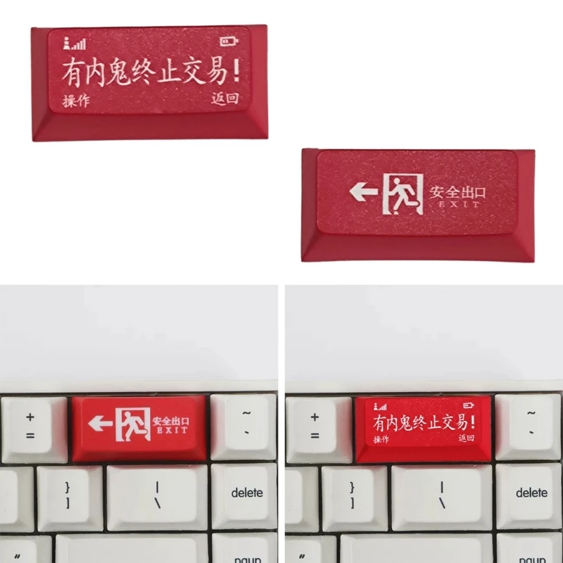 2.0U Backspace Keycap Cherry Thick PBT Material for MX-Switch Safe Mechanical Keyboard Keycaps