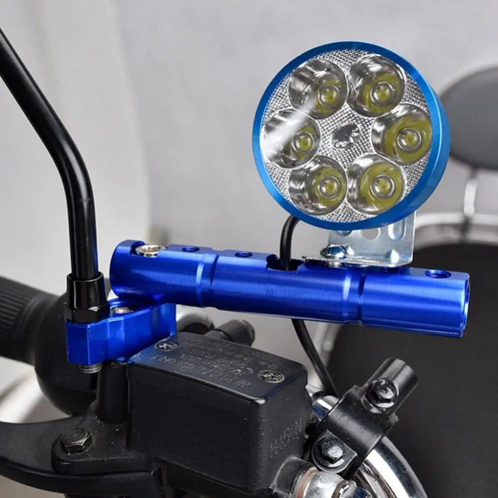 New Extend Adapter Holder Retrofit Rearview Mirror Rack Motorbike Spotlight Crossbar Extension Bracket Expander Base