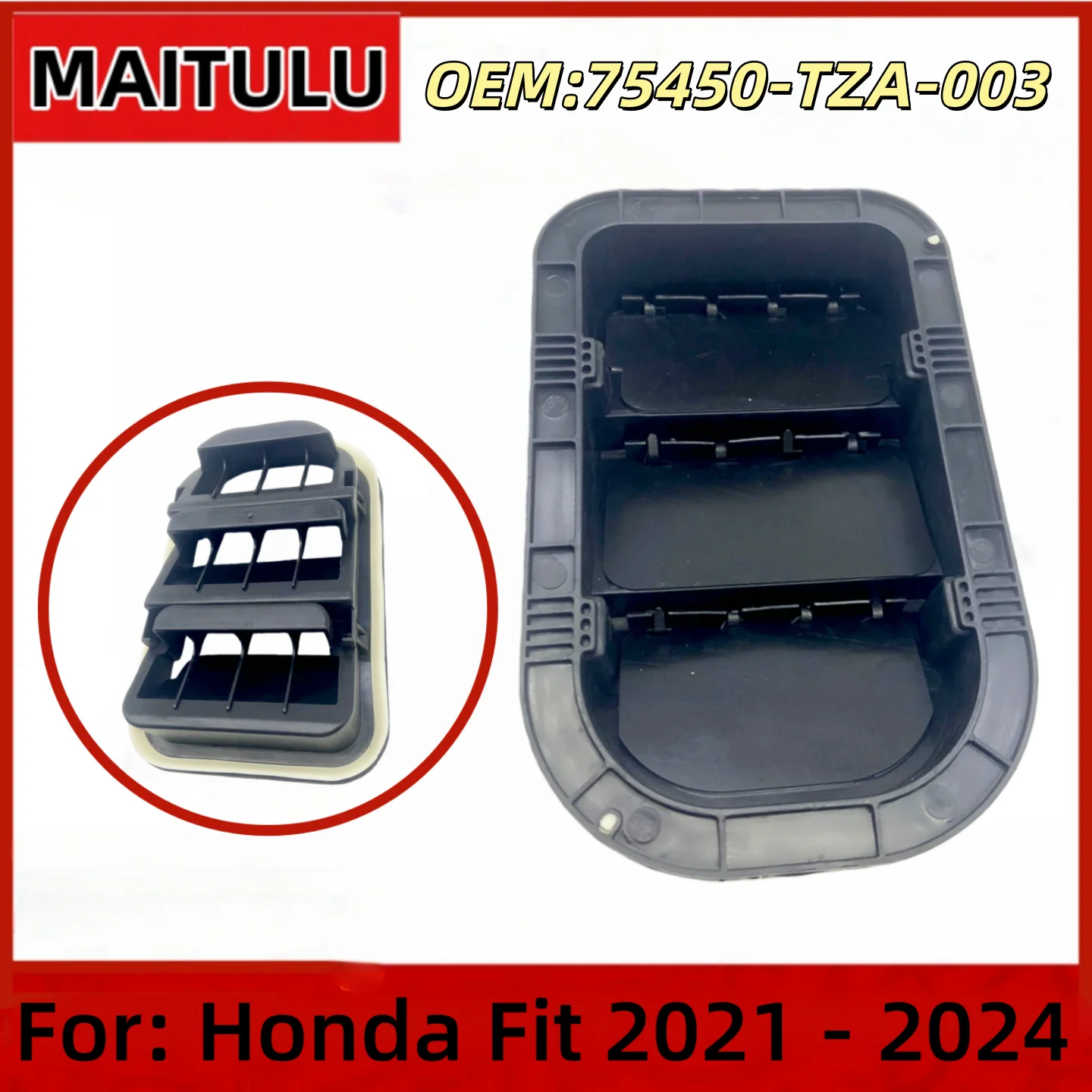 

Leaf Plate Mud Cover For Honda Fit 2021, 2022, 2023, 2024 JAZZ Car Rear grille ventilation opening