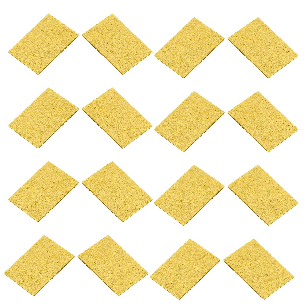 30Pcs Soldering Iron Cleaning Sponge High Temperature Resistant Replacement Sponge for Soldering Tip Maintenance Precision