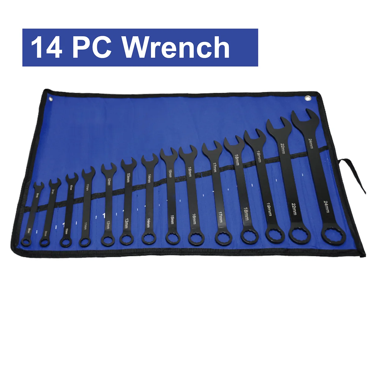 14 قطعة مجموعة مفاتيح 8 مللي متر إلى 24 مللي متر البرقوق ثنائي الغرض وجع لأدوات إصلاح المنزل والسيارات #1