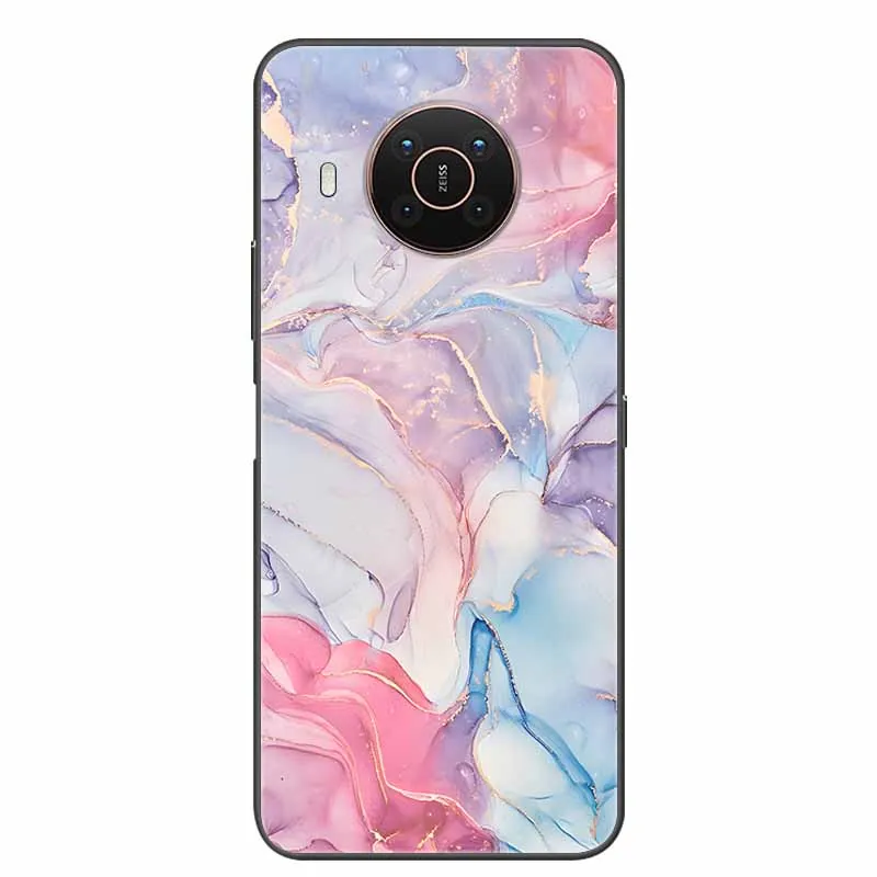 For Nokia X10 / X20 Case Marble Silicone TPU Soft Phone Cases for Nokia X100 5G Protection Covers for NokiaX20 5G X 20 10 Fundas view 3