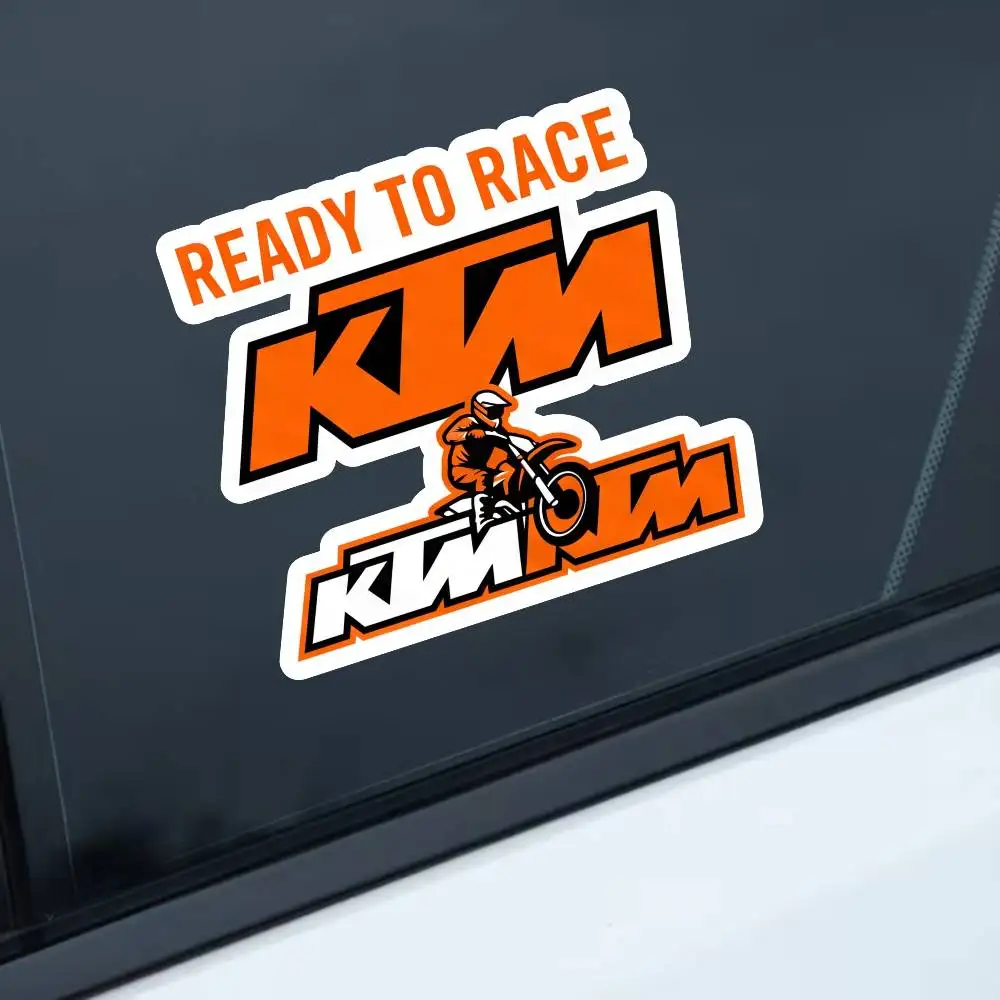 

For Ktm Waterproof Stickers For Decorating Car Windows Motorcycles And Computers.