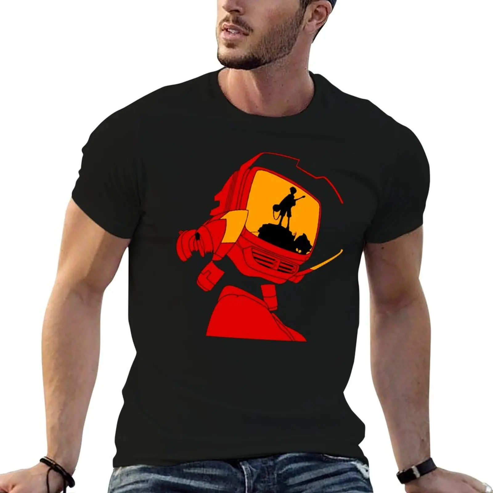 

Flcl T-Shirt man t shirts graphic t shirts for man cotton soft T-Shirt