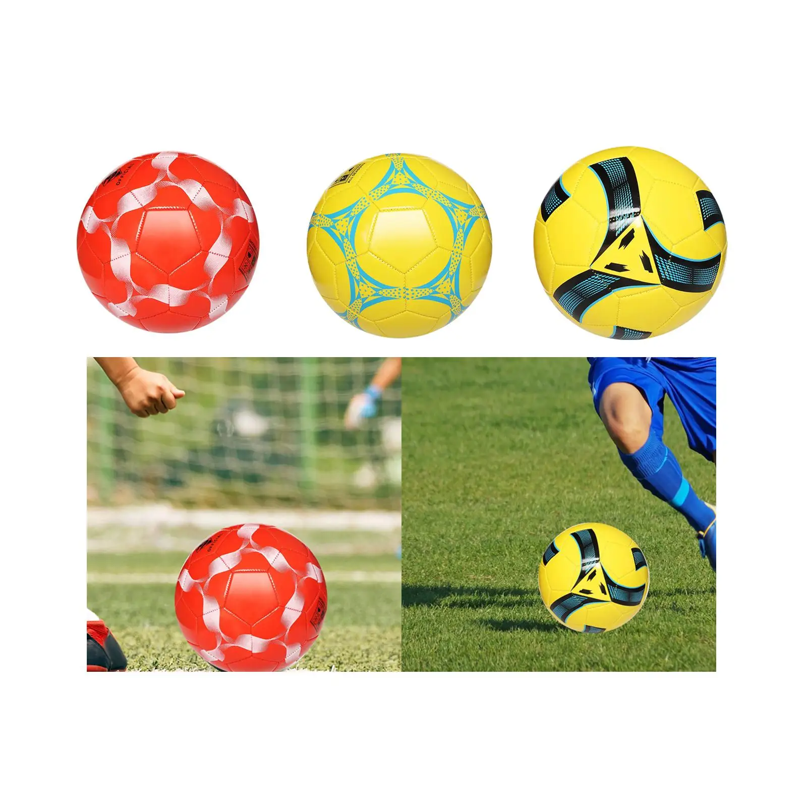 Bola de futebol bola de treinamento tamanho 5 brinquedo prática profissional oficial jogo bola futebol para adultos adolescentes crianças recreação