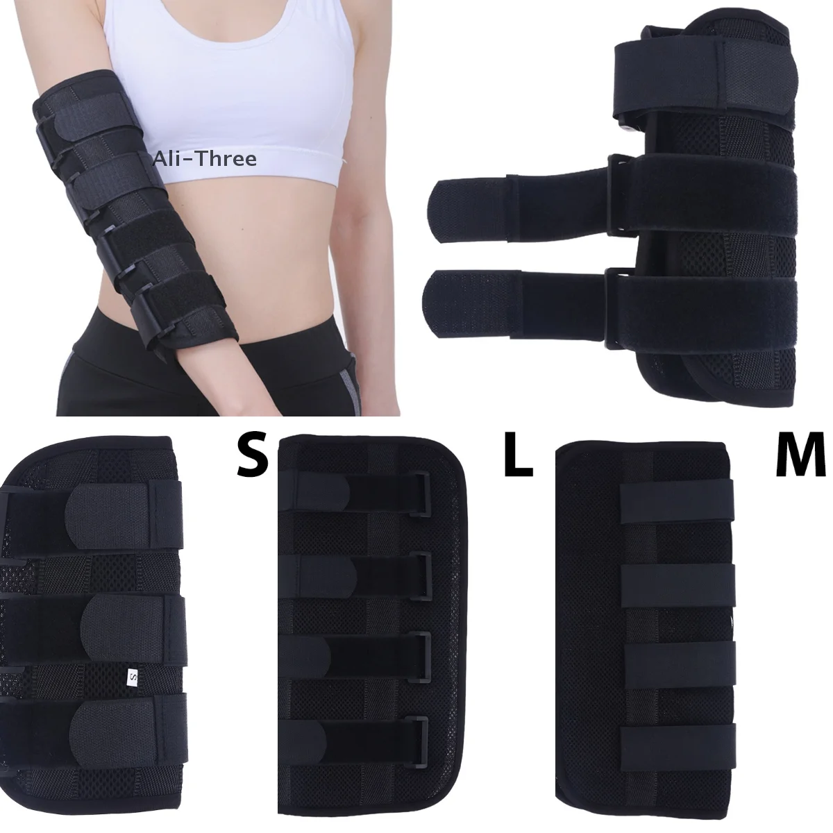 

1Pcs Elbow Fixed Support Upper Arm Fracture Splint Stroke Hemiplegic Child And Adult Rehabilitation Training Equipment